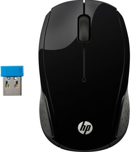 Миша HP 200 Wireless (X6W31AA) Black - фото Миша HP 200 Wireless (X6W31AA) Black - фото - інтернет-магазин електроніки та побутової техніки TTT