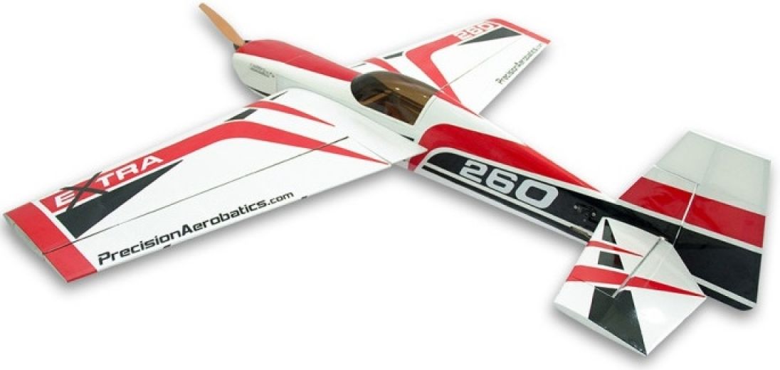 Самолет Precision Aerobatics Extra 260 1219мм KIT Red - фото - интернет-магазин электроники и бытовой техники TTT