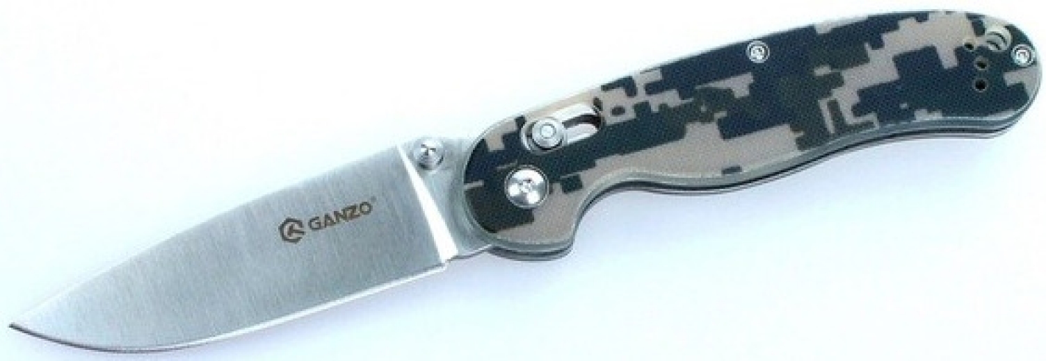 Карманный нож Ganzo G727M (G727M-CA) Khaki  - фото - интернет-магазин электроники и бытовой техники TTT