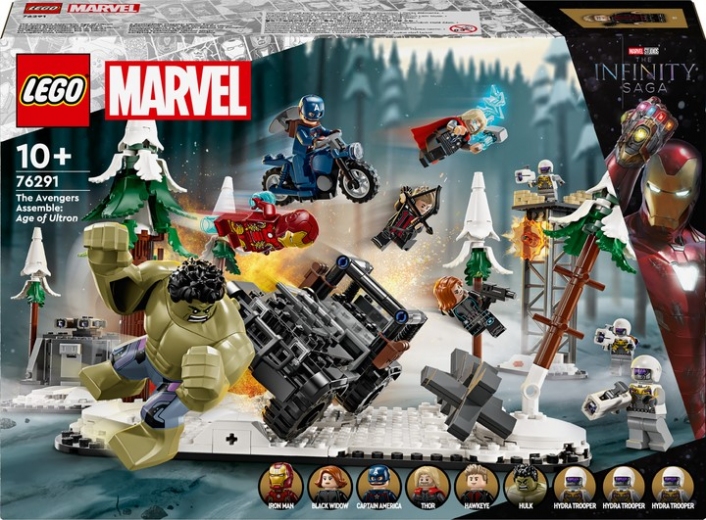 Конструктор LEGO Marvel Месники: Ера Альтрона 613 деталей (76291) - фото - інтернет-магазин електроніки та побутової техніки TTT