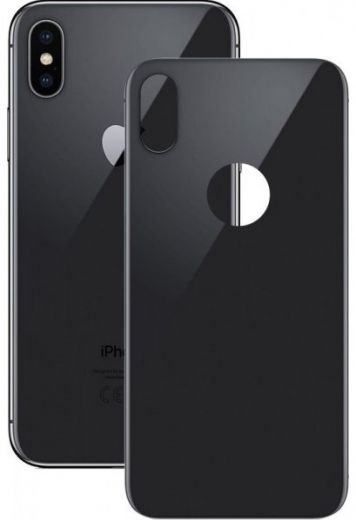 Защитное стекло Mocolo 3D Backside iPhone X Black - фото - интернет-магазин электроники и бытовой техники TTT