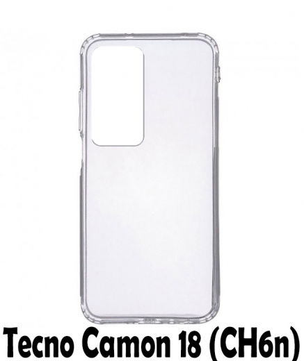 Панель BeCover для Tecno Camon 18 (CH6n) (707629) Transparancy - фото - інтернет-магазин електроніки та побутової техніки TTT