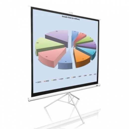 Проекционный напольный экран Elite Screens (T136NWS1) White Case - фото Проекционный напольный экран Elite Screens (T136NWS1) White Case - фото - интернет-магазин электроники и бытовой техники TTT