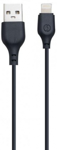 Кабель USB XO NB103 Lightning 1m 2.1A Black - фото - інтернет-магазин електроніки та побутової техніки TTT