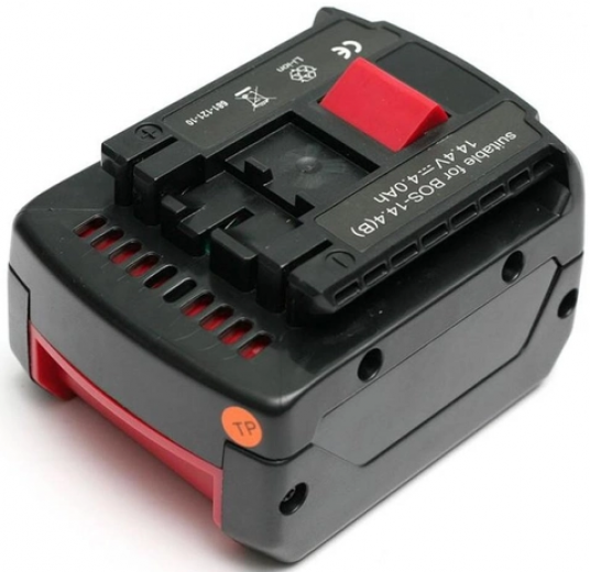 Акумулятор PowerPlant для шуруповертів та електроінструментів Bosch GD-BOS-14.4(B) 14.4V 4Ah Li-Ion - фото - інтернет-магазин електроніки та побутової техніки TTT