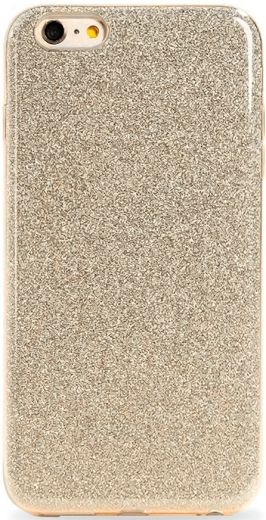 Накладка Remax Glitter Silicon Case iPhone 6 Gold - фото - інтернет-магазин електроніки та побутової техніки TTT