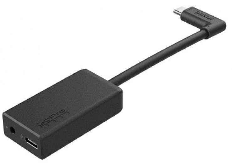 Адаптер для мікрофона GoPro Pro 3.5mm Mic Adapter (AAMIC-001) - фото - інтернет-магазин електроніки та побутової техніки TTT