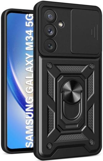Панель BeCover Military для Samsung Galaxy M34 5G SM-M346 (710679) Black - фото - інтернет-магазин електроніки та побутової техніки TTT
