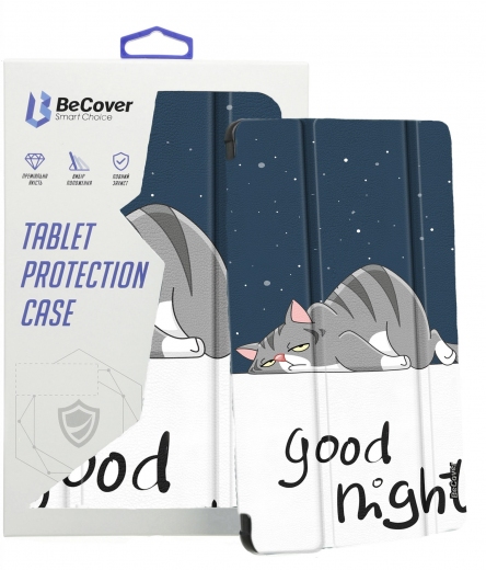 Обложка BeCover Smart Case для Lenovo Tab M10 Plus TB-X606/M10 Plus (2nd Gen)/K10 TB-X6C6 (708034) Good Night - фото - интернет-магазин электроники и бытовой техники TTT