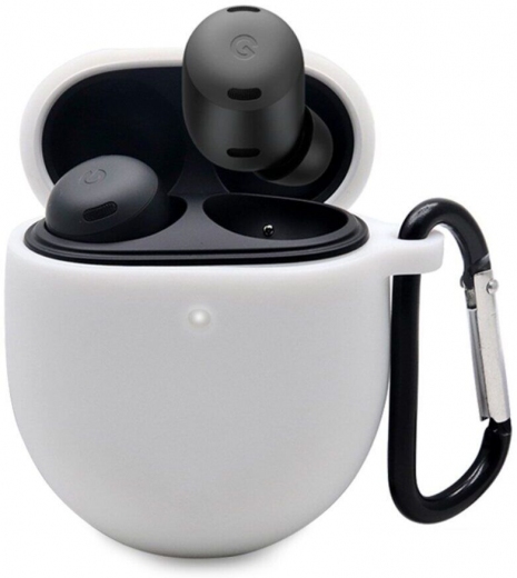 Чохол Silicon BeCover для Google Pixel Buds Pro (709580) White - фото - інтернет-магазин електроніки та побутової техніки TTT
