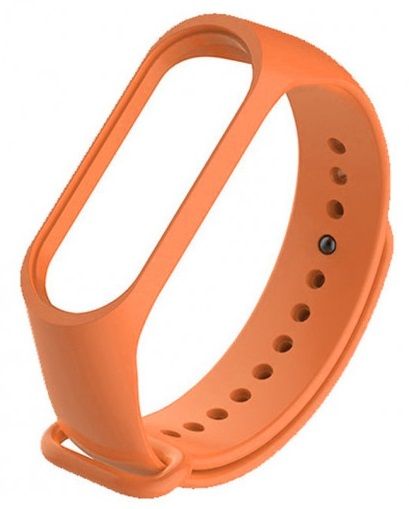 Ремешок для Xiaomi Mi Band 3/4 Orange - фото - интернет-магазин электроники и бытовой техники TTT