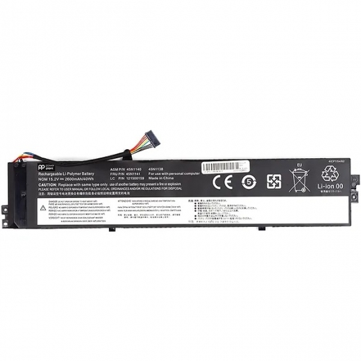 Акумулятор до ноутбуків PowerPlant LENOVO ThinkPad S3 S431 (45N1138) 15.2V 2600mAh - фото - інтернет-магазин електроніки та побутової техніки TTT