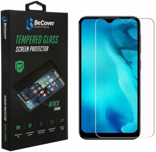 Защитное стекло Becover для Tecno Pop 5 (BD2p) 2/32Gb (707874) Crystal Clear Glass - фото - интернет-магазин электроники и бытовой техники TTT