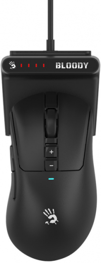Миша A4Tech Bloody R73 Ultra Duo Wireless Black - фото - інтернет-магазин електроніки та побутової техніки TTT