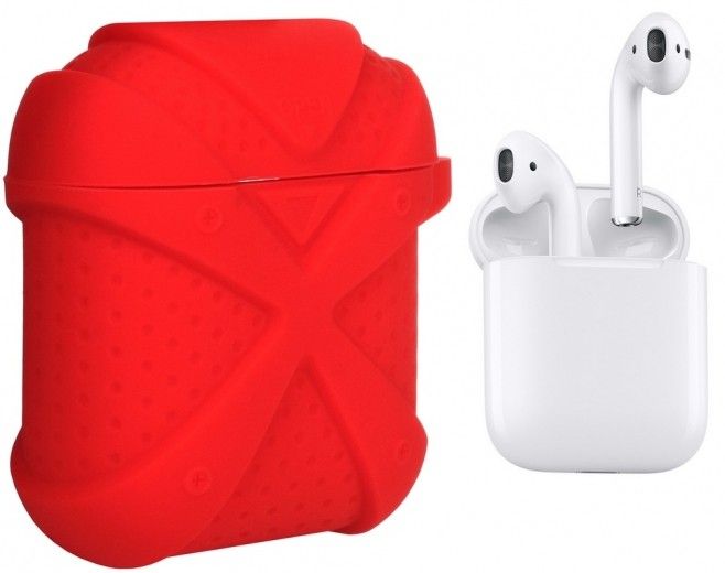 Чехол X-Men i-Smile для Apple AirPods IPH1438 (702339) Red - фото - интернет-магазин электроники и бытовой техники TTT