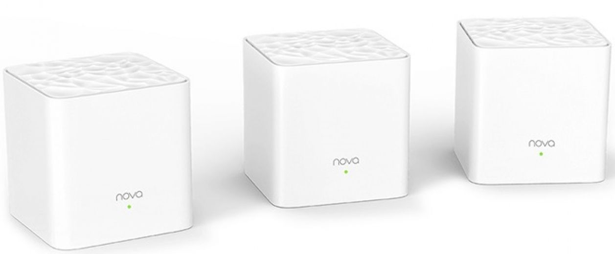 Маршрутизатор ﻿Tenda Nova MW3 3-Kit (MW3-KIT-3) - фото - интернет-магазин электроники и бытовой техники TTT