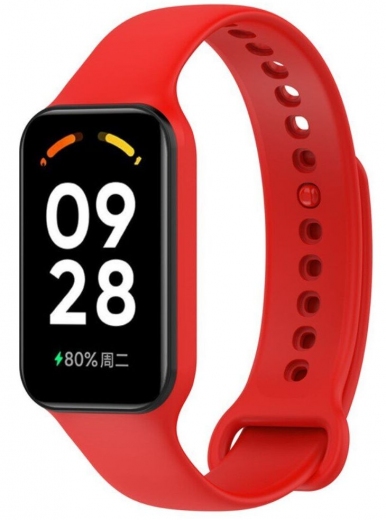 Ремешок BeCover для Xiaomi Redmi Smart Band 2 (709370) Red - фото - интернет-магазин электроники и бытовой техники TTT