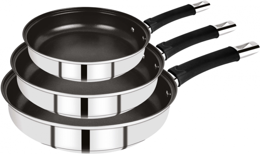 Набор сковородок Bergner Alena 18/20/24 см х 3 шт (BGEU-5529) - фото - интернет-магазин электроники и бытовой техники TTT