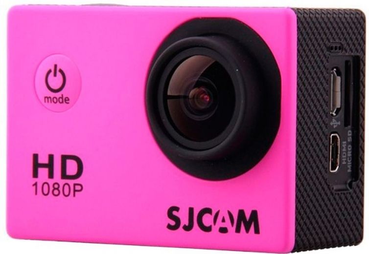 Экшн-камера SJCAM SJ4000 Pink - фото - интернет-магазин электроники и бытовой техники TTT