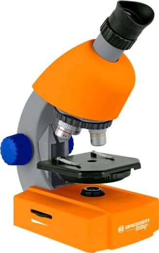 Микроскоп Bresser Junior 40x-640x с кейсом (926813) Orange  - фото Микроскоп Bresser Junior 40x-640x с кейсом (926813) Orange  - фото - интернет-магазин электроники и бытовой техники TTT