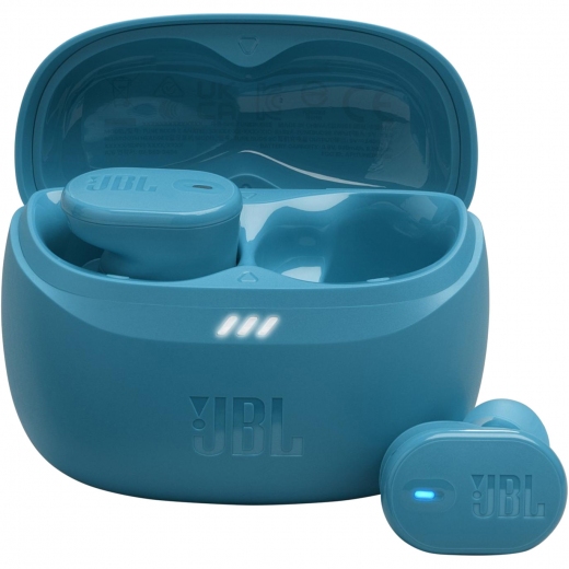 Навушники JBL Tune Buds 2 (JBLTBUDS2TQE) Turquoise - фото Навушники JBL Tune Buds 2 (JBLTBUDS2TQE) Turquoise - фото - інтернет-магазин електроніки та побутової техніки TTT