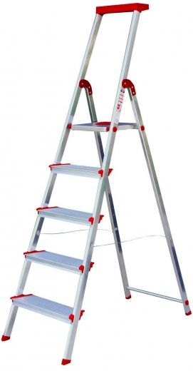 Драбина Rolser Escalera Brico 220 5 широкi щаблi (928609) - фото - інтернет-магазин електроніки та побутової техніки TTT