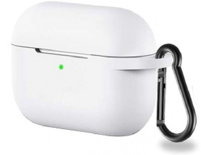 Чохол Silicon BeCover для Apple AirPods Pro (704491) White - фото - інтернет-магазин електроніки та побутової техніки TTT