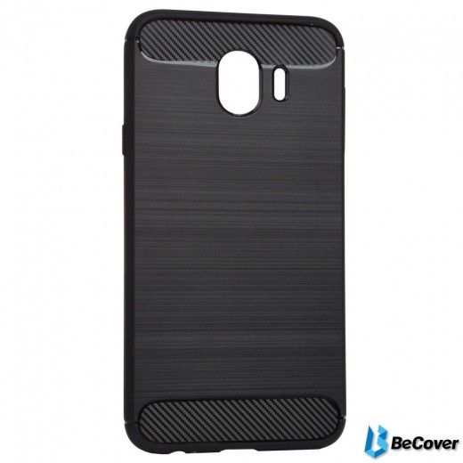 Панель BeCover Carbon Series для Samsung Galaxy J4 2018 SM-J400 (702469) Black - фото - интернет-магазин электроники и бытовой техники TTT