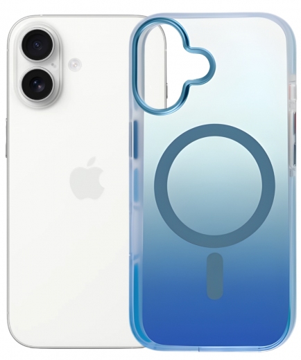 Панель BeCover FIBRA Shock-Proof case with MagSafe для Apple iPhone 17 (715440) Blue - фото - інтернет-магазин електроніки та побутової техніки TTT