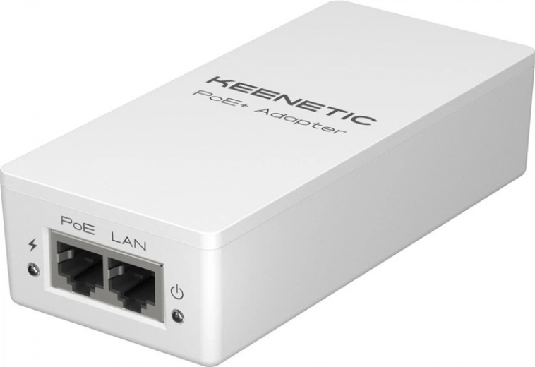 Гигабитный адаптер питания Keenetic PoE+ Adapter мощностью 30 Вт (KN-4510) - фото - интернет-магазин электроники и бытовой техники TTT