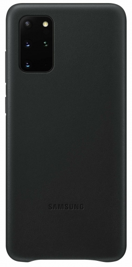 Панель Samsung Leather Cover для Samsung Galaxy S20 Plus (EF-VG985LBEGRU) Black - фото - интернет-магазин электроники и бытовой техники TTT