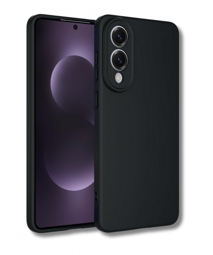 Cиліконовий чохол BeCover для Samsung Galaxy S25 Edge SM-S937 (714677) Black - фото - інтернет-магазин електроніки та побутової техніки TTT