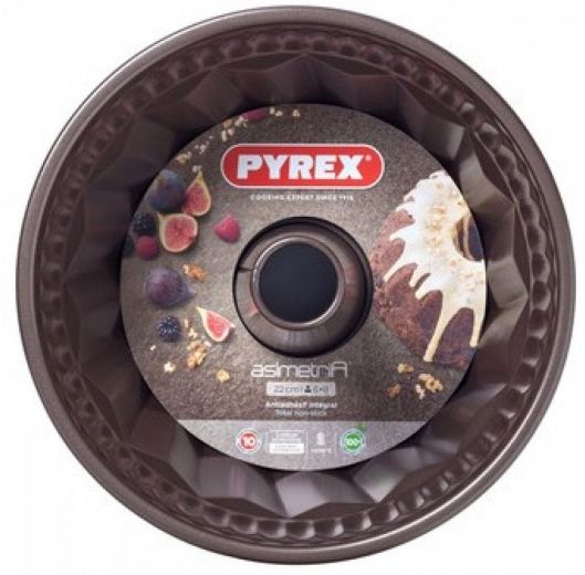 Форма круглая для выпечки бисквита Pyrex Asimetria 22 см (AS22BY0) Brown - фото - интернет-магазин электроники и бытовой техники TTT