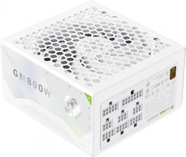 Блок питания GameMax GM 800B WH Fully-modular New - фото - интернет-магазин электроники и бытовой техники TTT