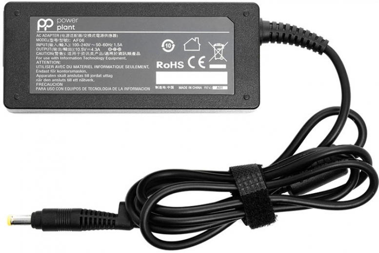 Блок питания PowerPlant для ноутбука Sony 4.8х1.7 мм (10.5V 45W 4.3A) (SO45R4817) - фото - интернет-магазин электроники и бытовой техники TTT
