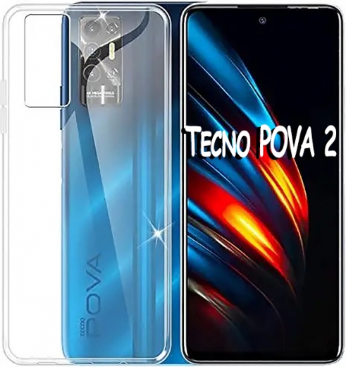 Cиліконовий чохол BeCover для Tecno POVA 2 (LE7n) (708665) Transparancy - фото - інтернет-магазин електроніки та побутової техніки TTT
