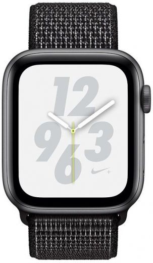 Apple Watch Nike+ Series 4 40mm Space Grey Aluminium Case with Black Nike Sport Loop MU7G2UA/A - фото - інтернет-магазин електроніки та побутової техніки TTT