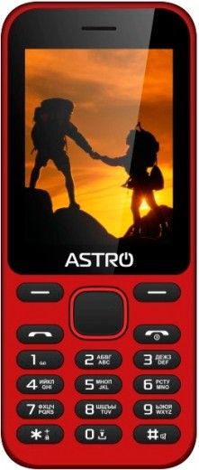 Мобильный телефон Astro A242 Red - фото Мобильный телефон Astro A242 Red - фото - интернет-магазин электроники и бытовой техники TTT