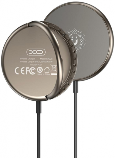 Беспроводное зарядное устройство XO CX028 15W (CX028.tranish) Beige  - фото Беспроводное зарядное устройство XO CX028 15W (CX028.tranish) Beige  - фото - интернет-магазин электроники и бытовой техники TTT