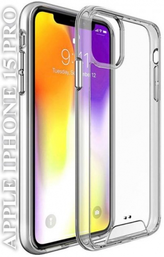 Панель BeCover Space Case для Apple iPhone 15 Pro (709938) Transparancy - фото - интернет-магазин электроники и бытовой техники TTT