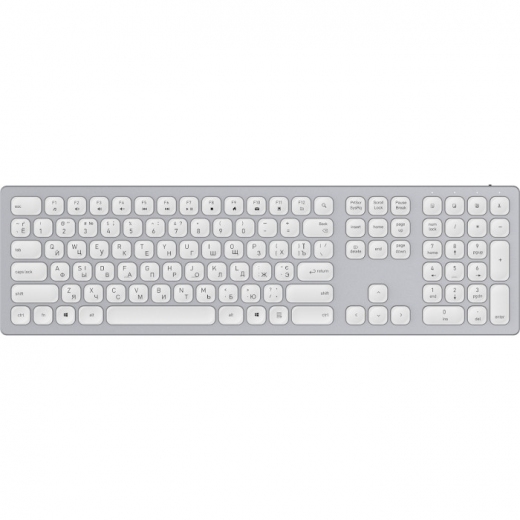 Клавиатура проводная OfficePro SK1550 White - фото Клавиатура проводная OfficePro SK1550 White - фото - интернет-магазин электроники и бытовой техники TTT