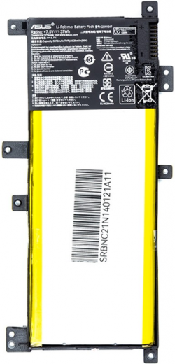 Акумулятор PowerPlant для ноутбуків ASUS X455 (C21IN401) 7.5V 37Wh (NB430789) - фото - інтернет-магазин електроніки та побутової техніки TTT