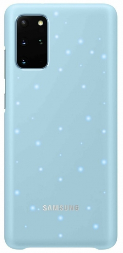 Панель Samsung LED Cover для Samsung Galaxy S20 Plus (EF-KG985CLEGRU) Sky Blue - фото - интернет-магазин электроники и бытовой техники TTT