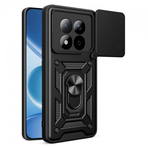 Панель BeCover Military для Xiaomi Redmi Note 15 Pro 5G (715865) Black - фото - інтернет-магазин електроніки та побутової техніки TTT
