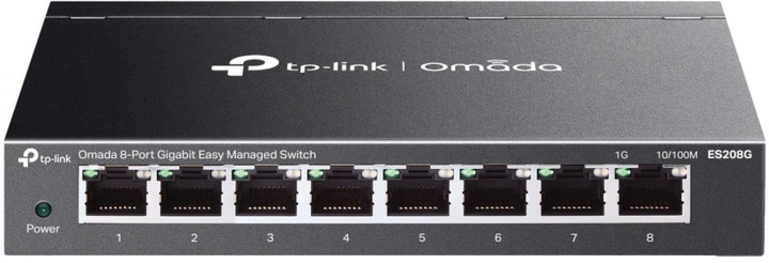 Коммутатор TP-LINK Omada ES208G - фото - интернет-магазин электроники и бытовой техники TTT