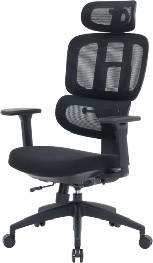 Крісло офісне OfficePro Skyline OC580-B-B-B Black - фото Крісло офісне OfficePro Skyline OC580-B-B-B Black - фото - інтернет-магазин електроніки та побутової техніки TTT