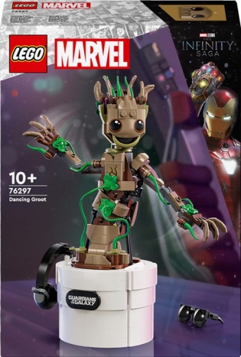 Конструктор LEGO Marvel Танцюючий Ґрут 459 деталей (76297) - фото - інтернет-магазин електроніки та побутової техніки TTT