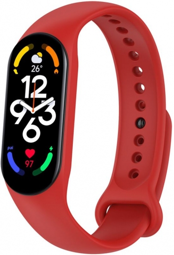 Ремешок BeCover для Xiaomi Mi Smart Band 7 (707485) Red - фото - интернет-магазин электроники и бытовой техники TTT