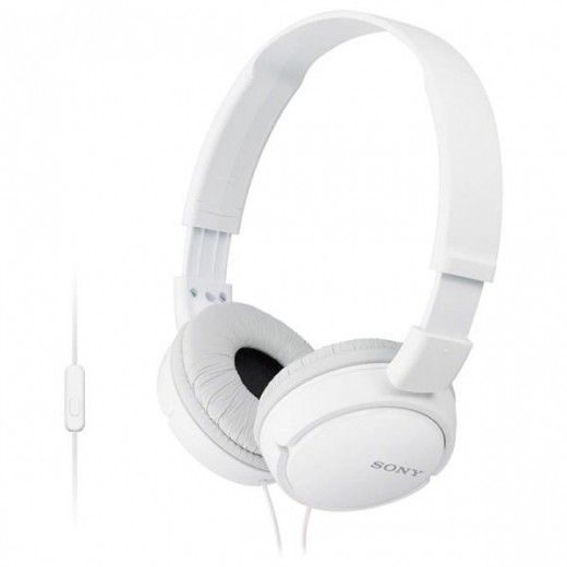Наушники Sony MDR-ZX110AP White (MDRZX110APW.CE7) - фото Наушники Sony MDR-ZX110AP White (MDRZX110APW.CE7) - фото - интернет-магазин электроники и бытовой техники TTT
