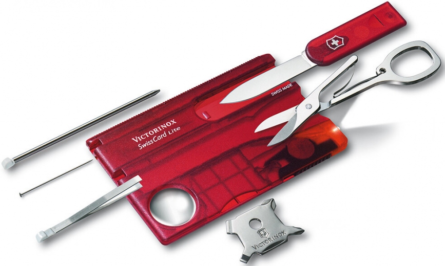 Мультитул Victorinox SwissCard Lite (0.7300.T) - фото Мультитул Victorinox SwissCard Lite (0.7300.T) - фото - интернет-магазин электроники и бытовой техники TTT